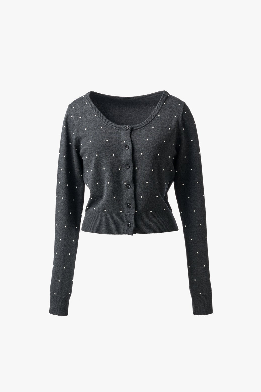 Jil Grace ジルグレイス　PEARL KNIT CARDIGAN グレー 商品 – Page 2 – Jil Grace