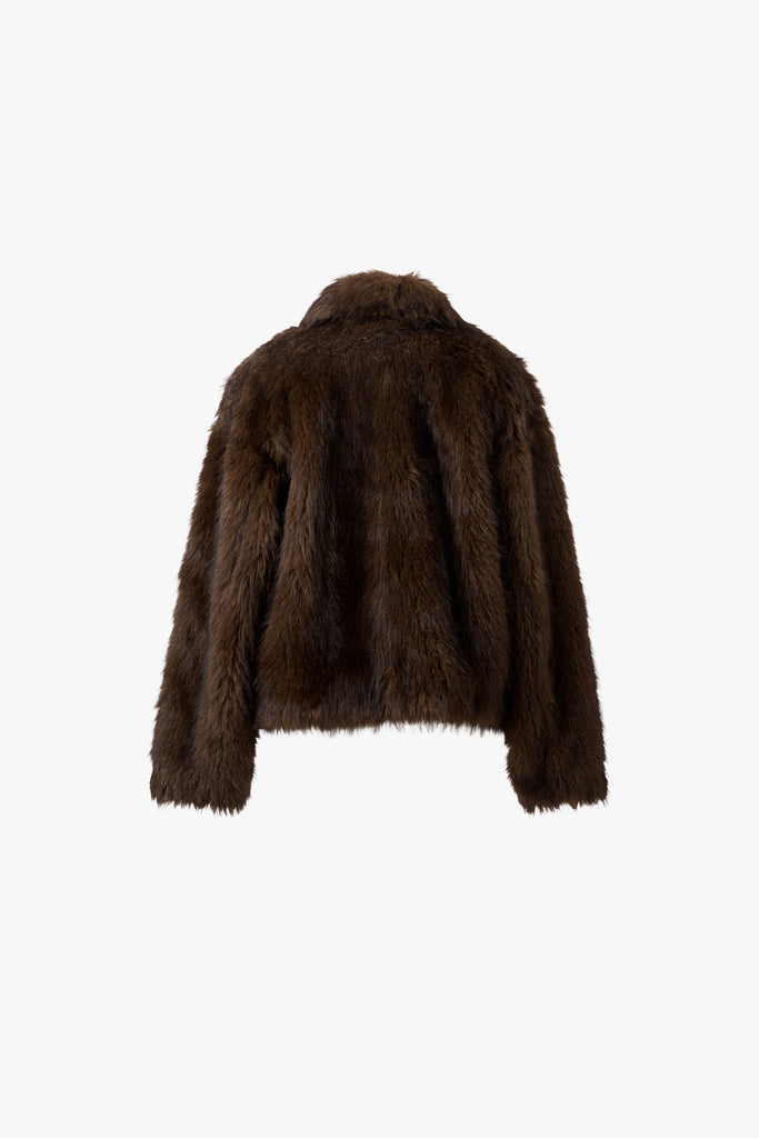 STATELY FUR COAT