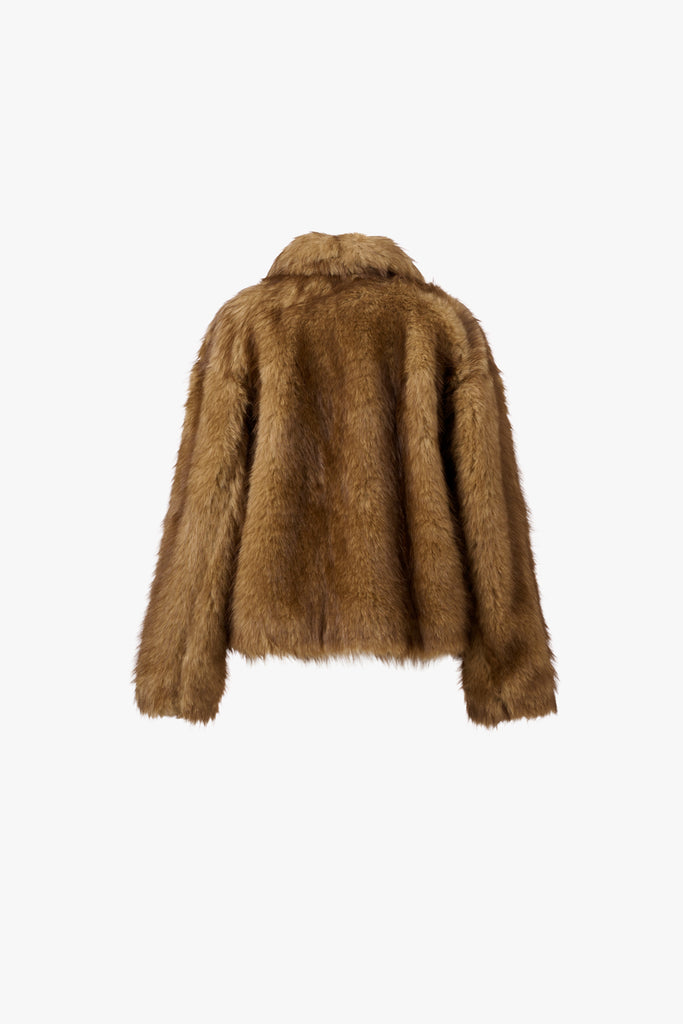 STATELY FUR COAT
