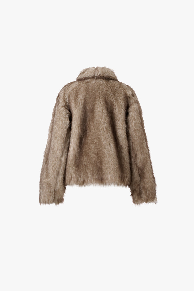 STATELY FUR COAT