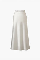 CALLA SATIN SKIRT