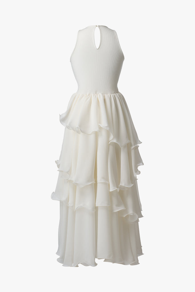 TIERED COMBI DRESS