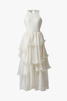 TIERED COMBI DRESS