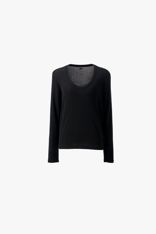 U-NECK LONG SLEEVE TEE