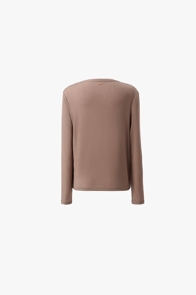 U-NECK LONG SLEEVE TEE