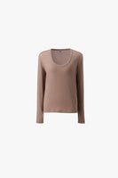U-NECK LONG SLEEVE TEE
