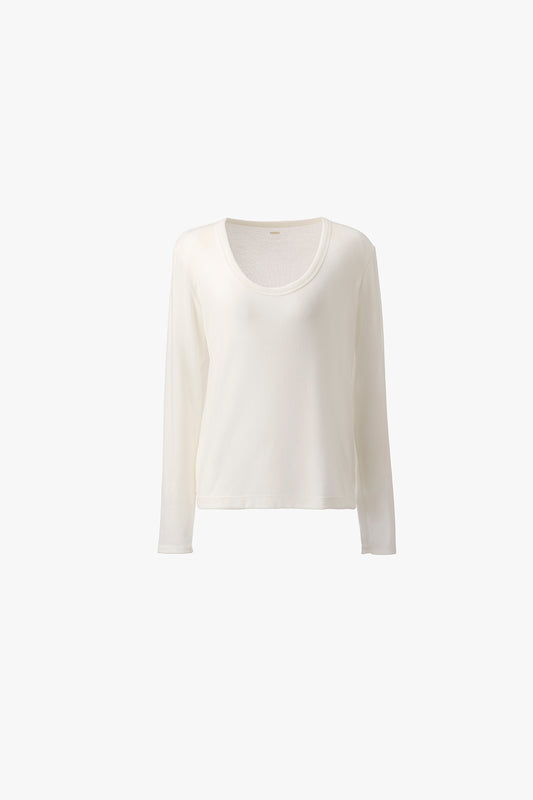 U-NECK LONG SLEEVE TEE