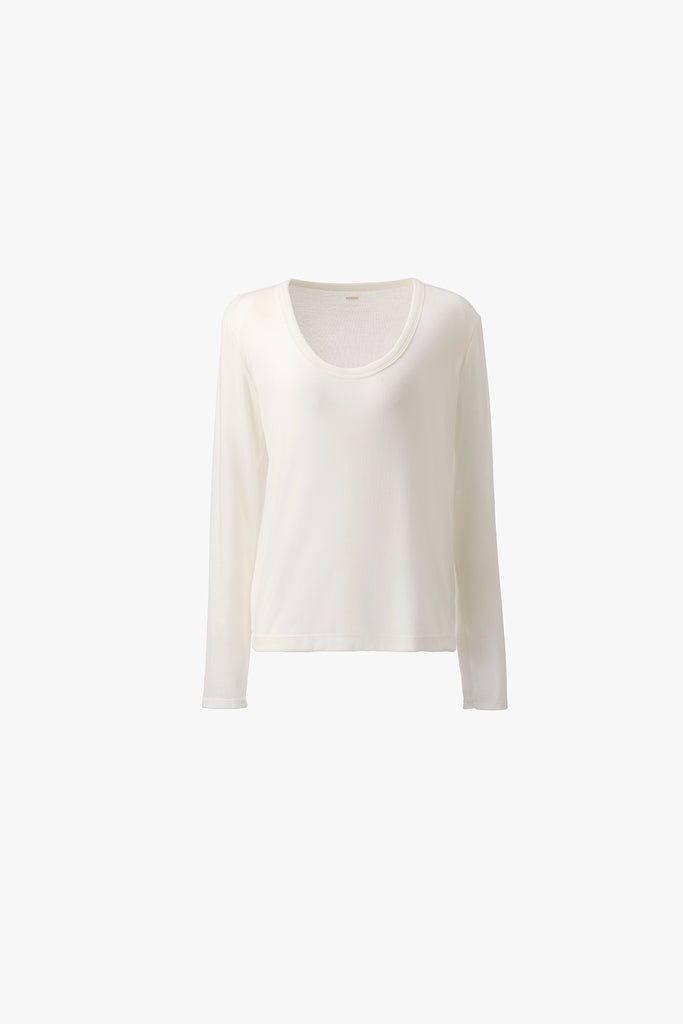 U-NECK LONG SLEEVE TEE