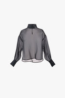 VEILED GLOW BLOUSE