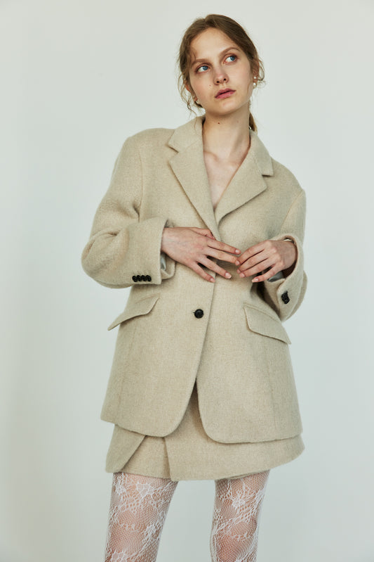 J.WOOL SHAGGY JACKET