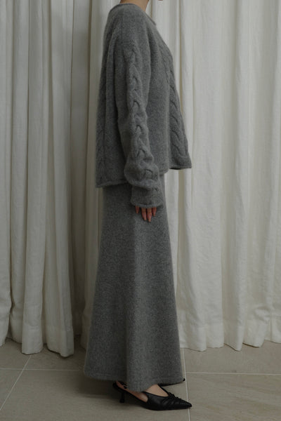 LILY KNIT SKIRT スナップ 2