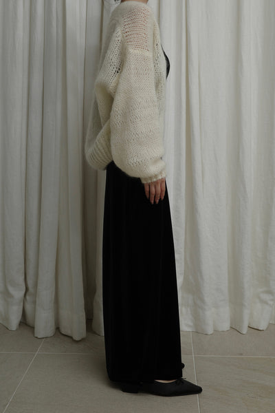 MOHAIR KNIT  CARDIGAN ＆ CHOUCHOU スナップ 2